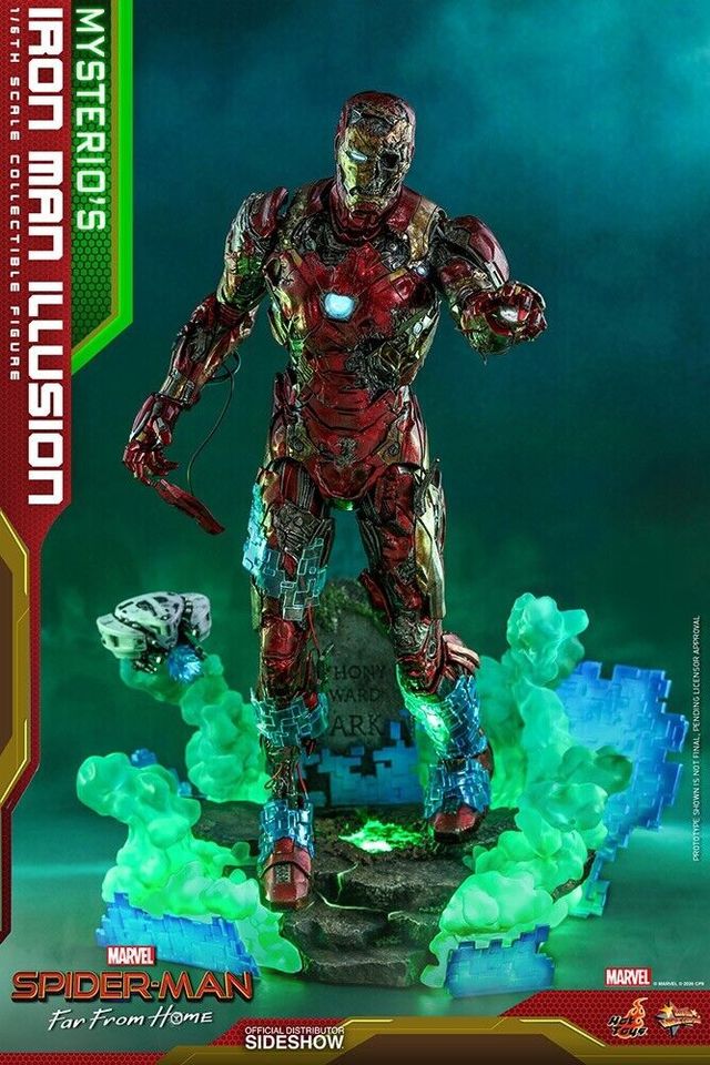 Hot Toys MMS 580 Iron Man illusion 