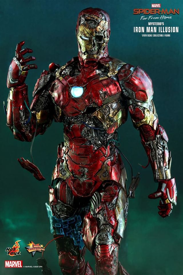 Hot Toys MMS 580 Iron Man illusion 