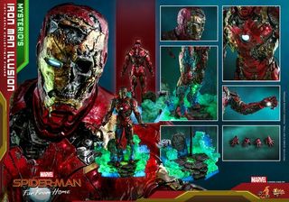 Hot Toys MMS 580 Iron Man illusion