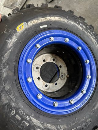 Llantas traseras goldspeed quad doble medida
