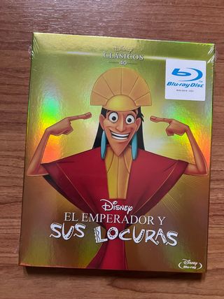 Pelicula Bluray El emperador y sus locuras disney