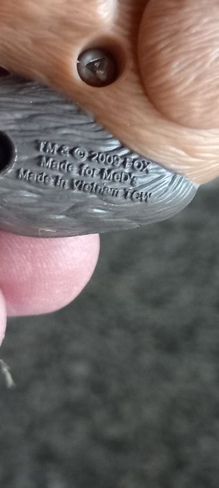 Scrat made for Mc Donalds 2009 Era glaciale