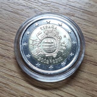 2 euros españa 2012 sin circular