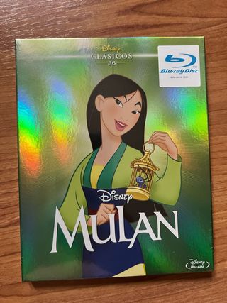 Pelicula Bluray Mulan DISNEY Slipcover