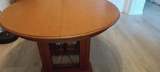Conjunto de Comedor Color Haya madera maciza