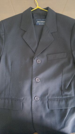 TRAJE DE NIÑO, 3 PIEZAS, AZUL MARINO