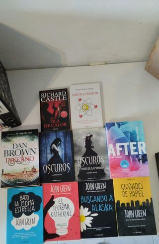 Libros variados romance y fantasía