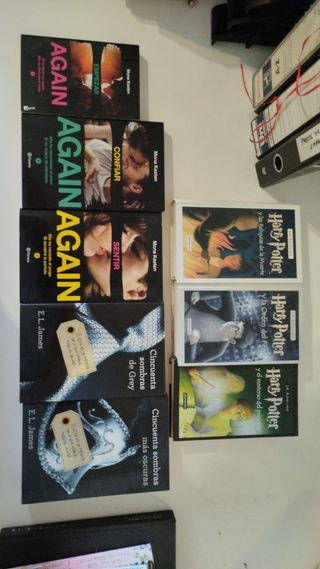Libros variados romance y fantasía