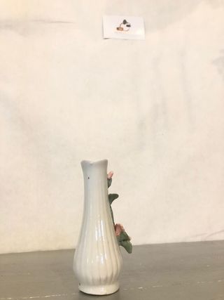 Vasetto arredamento casa vintage elegante vetrina