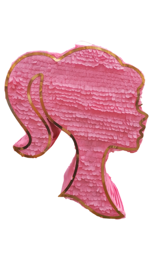 PIÑATA BARBIE SILUETA DE 50CM