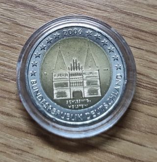 2 euros Alemania 2006 SC