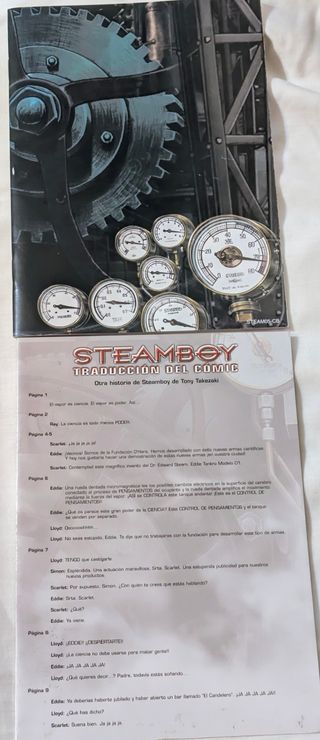 Steamboy Blu-ray edición coleccionista