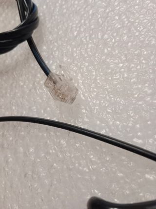 Teléfono vintage Alcatel rojo teclas