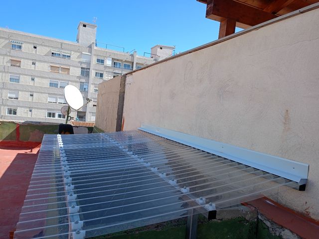 Cerramiento de terrazas, fachadas, celosías