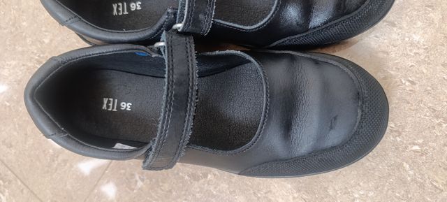 Zapatos colegial tex 36