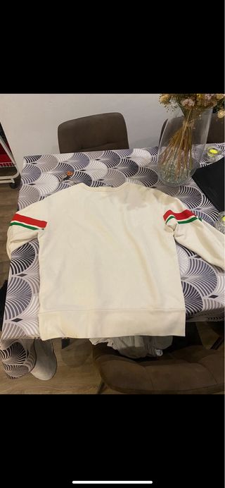 Sudadera Gucci Beige Talla S oversize
