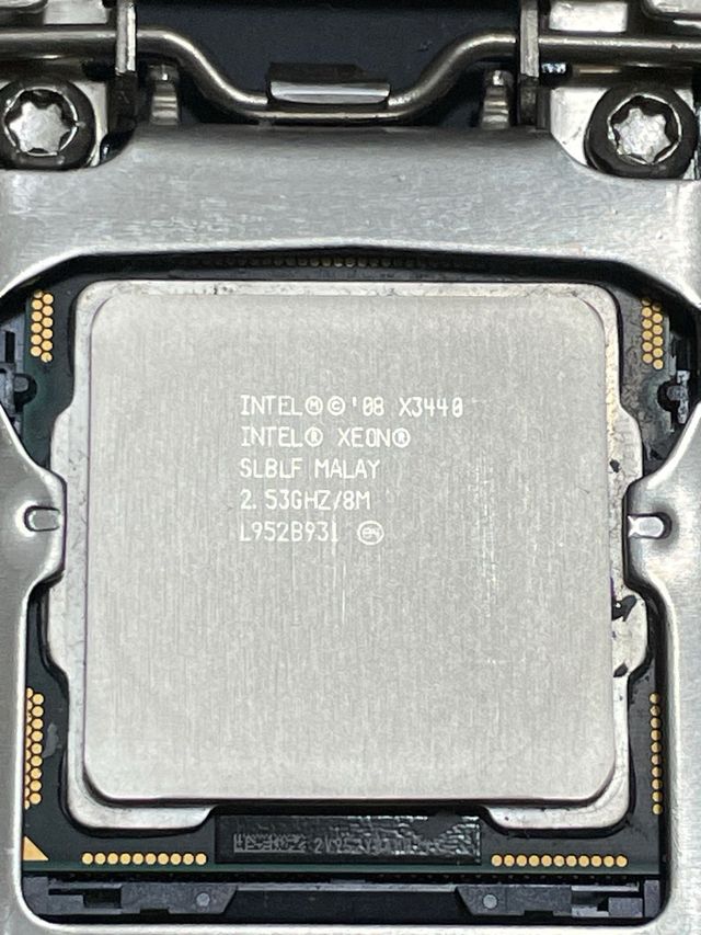 Placa base servidor rack con cpu Xeon X3440