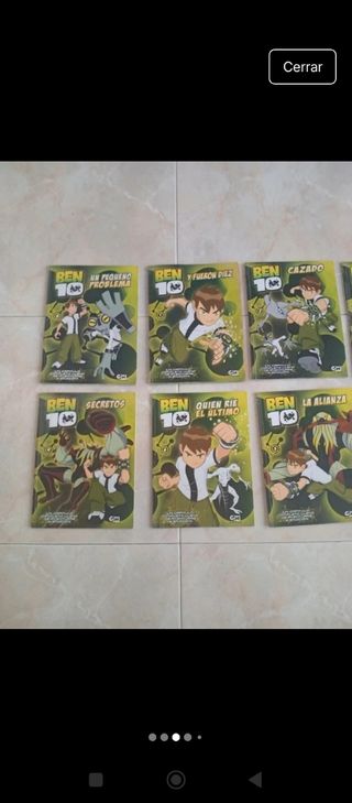 Pack libros Ben10