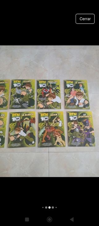 Pack libros Ben10
