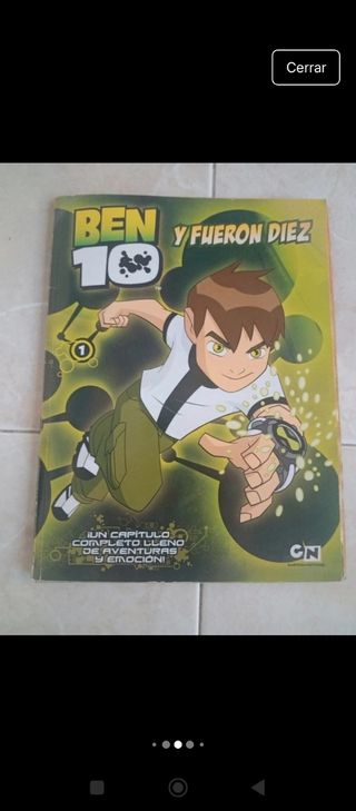 Pack libros Ben10