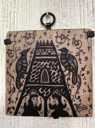 Ladrillo ceramica decoración