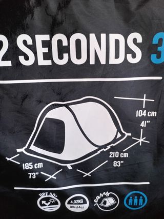 Tienda campaña nueva