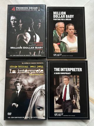 DVD Peliculas y libros