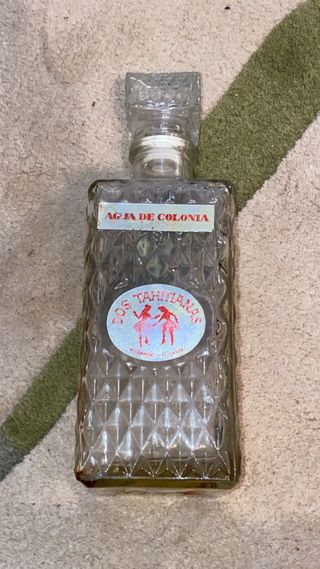 Botella Vintage Agua de Colonia Dos Tahiti