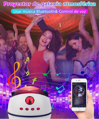Proyector Galaxia con Música bluetooth. PRECINTADO