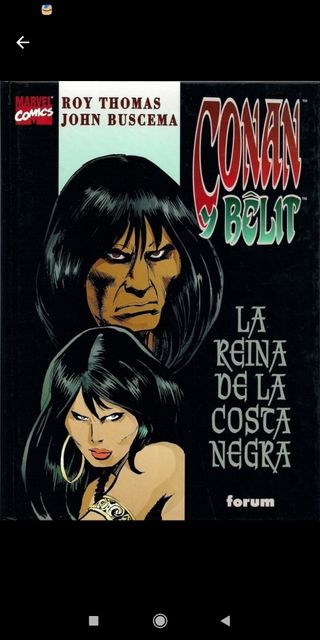 Conan y Belit 3 Tomos COMPLETA