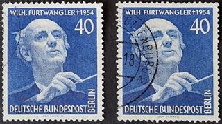 Sellos usados Deustsche Post Berlin