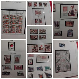 Álbum de sellos de pesetas españolas