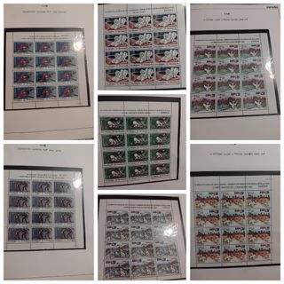 Álbum de sellos de pesetas españolas