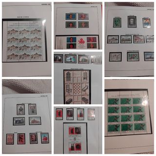 Álbum de sellos de pesetas españolas