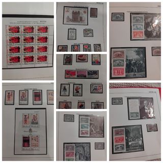 Álbum de sellos de pesetas españolas