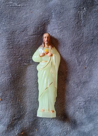 Statuina Gesù fluo