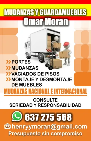 HAGO PORTES, MUDANZAS