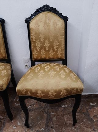 2 tresillos y 7 sillas