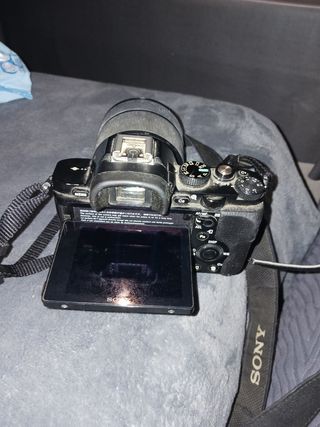 Camara sony alpha 7
