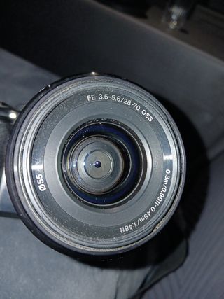 Camara sony alpha 7