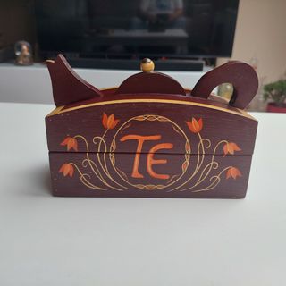 Caja de madera para el Te.