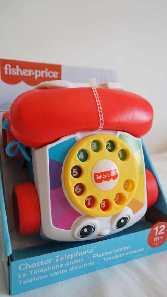 Teléfono carita divertida Fisher-Price (SOLOENVIO) de segunda mano