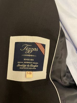 Traje comunión Tizzas 9-10años