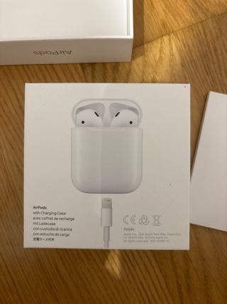Caja Airpods vacía