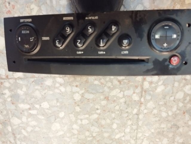 Radio renault meganne