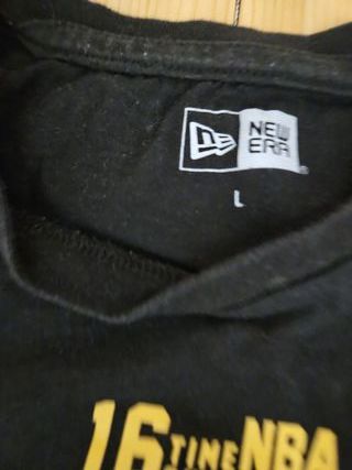 Camiseta manga corta Lakers. New Era original