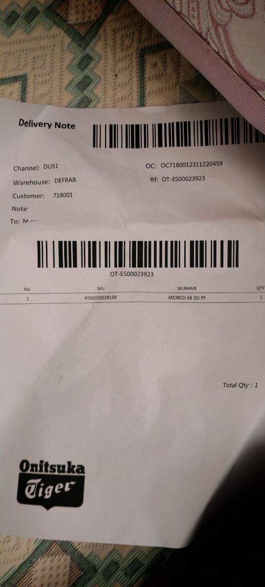 Onitsuka Tiger zapatillas México 66SD PF