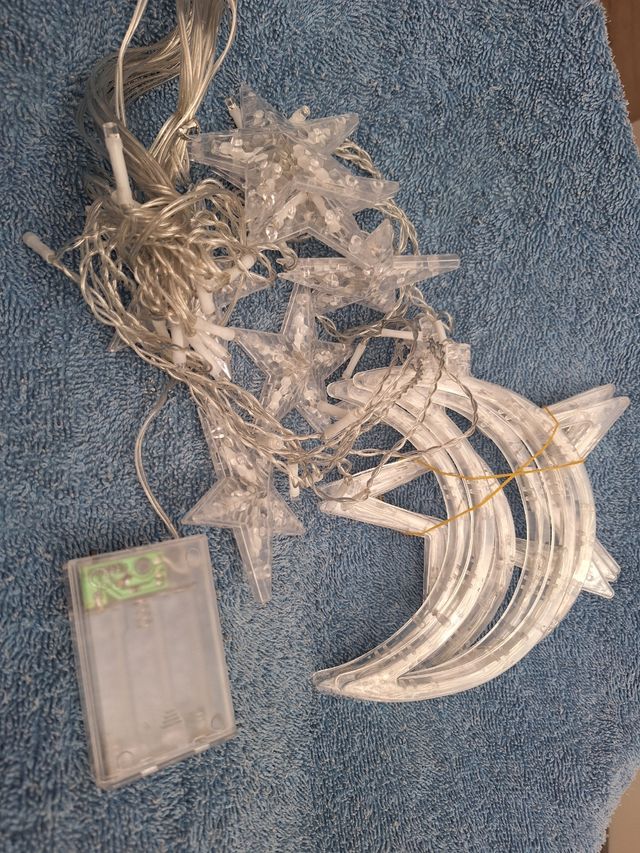 Con luces LED decoración