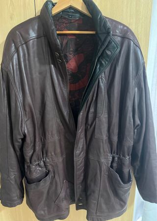 Chaqueta de hombre, piel exclusiva 