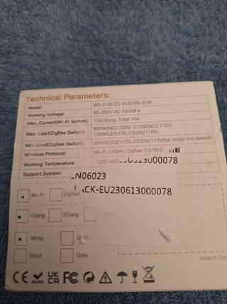 Interruptor inteligente